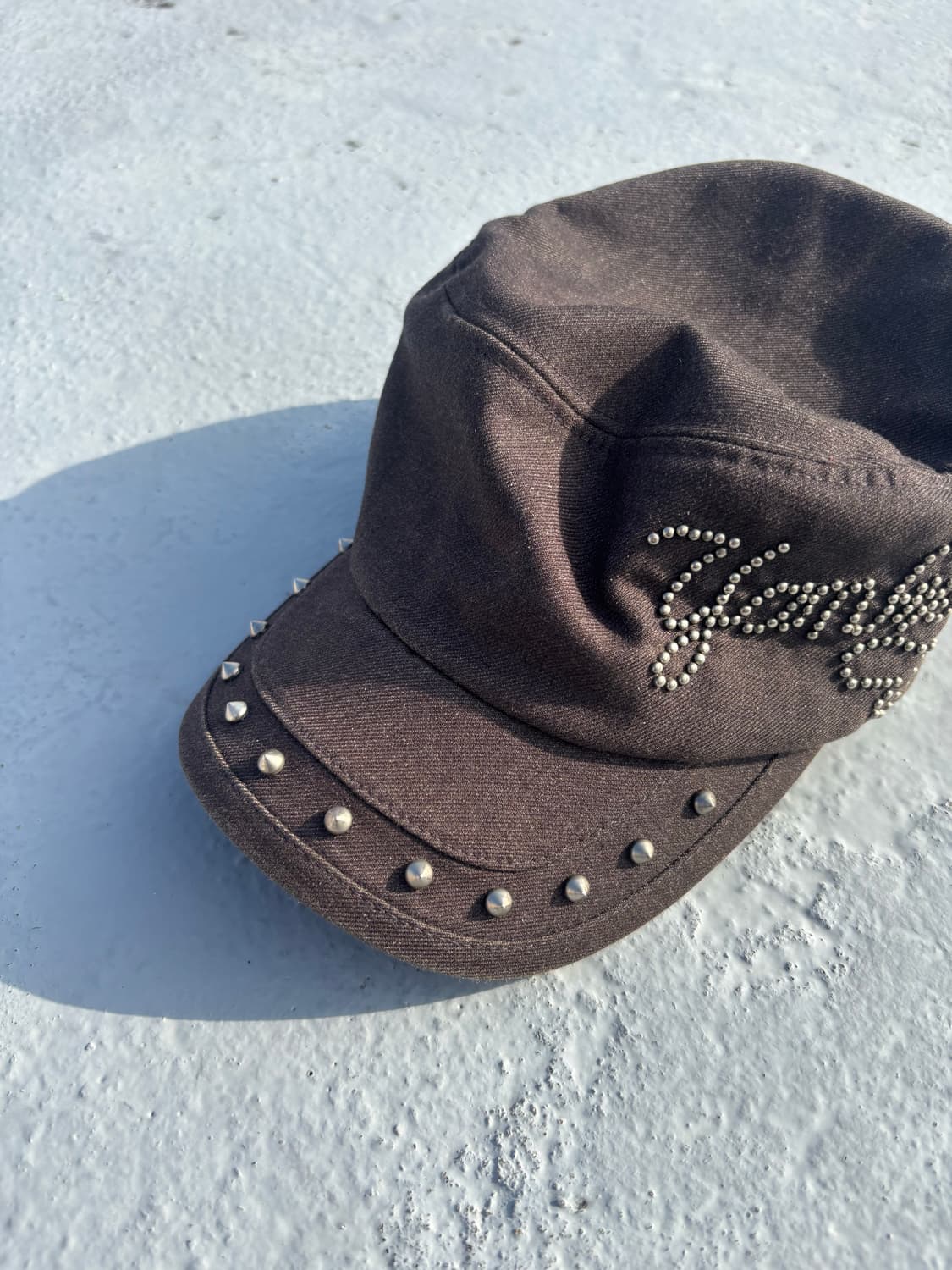 “Vintage”Y2K Studded Cap 상품이미지2