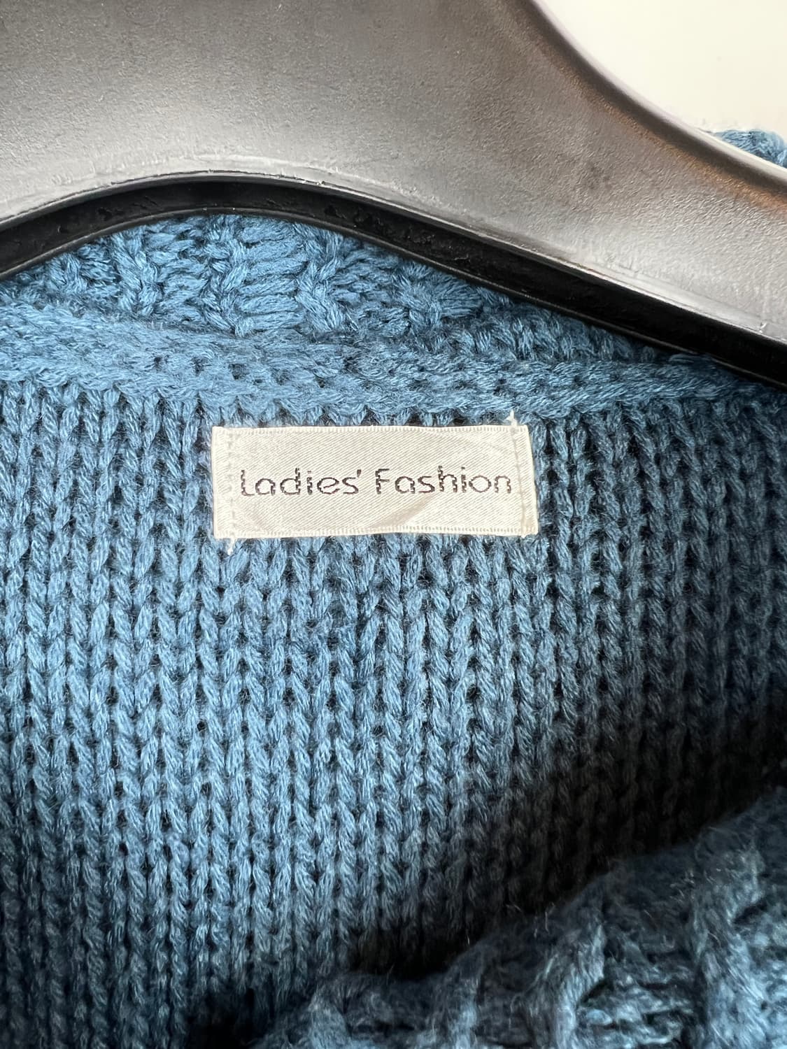 JPN Ladies' Fashion 후드 니트 가디건 LL 상품이미지3