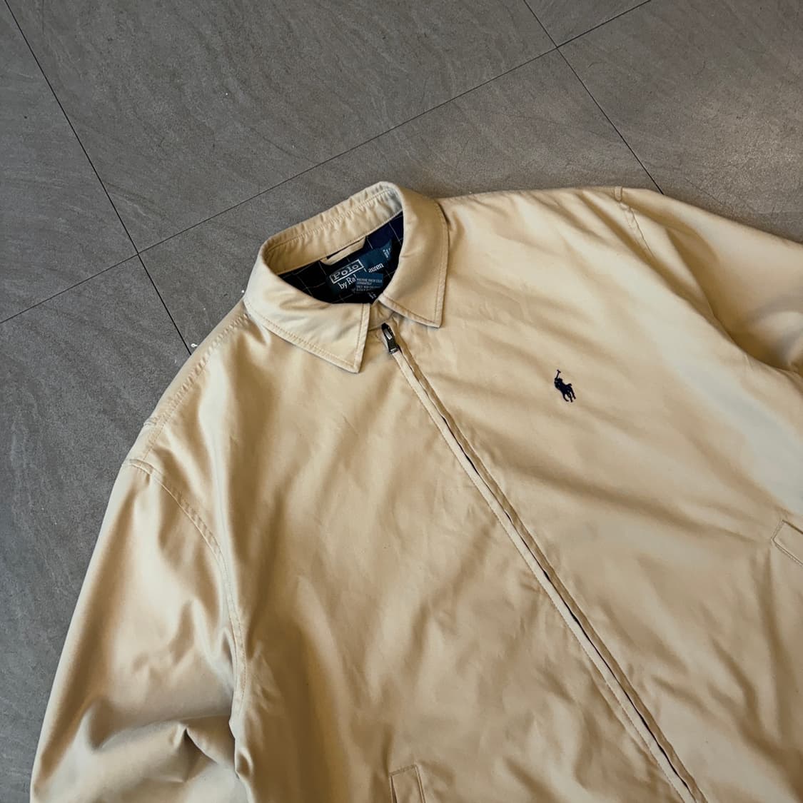 폴로 정품 베이지 바이스윙 자켓 상품이미지2