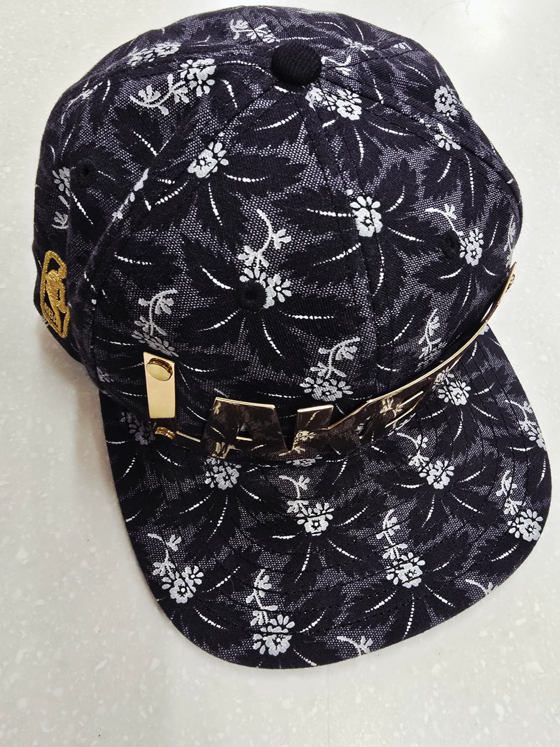 NBA 플라워 패턴 볼캡 모자 상품이미지1