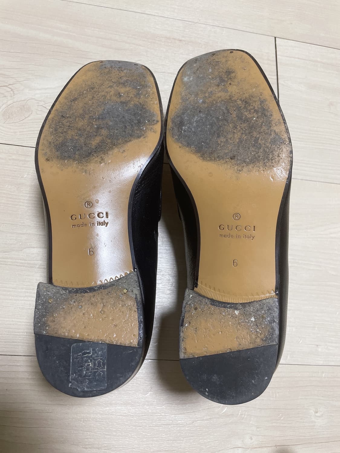 구찌 홀스빗 래더 로퍼 6사이즈 250 255사이즈 상품이미지9