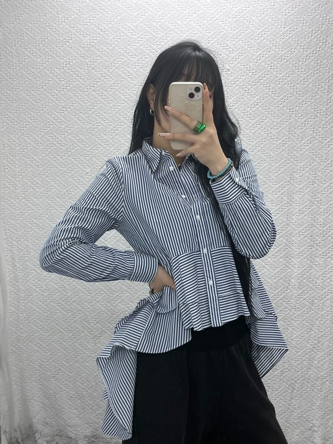 자라 언발 페어리 드레스 셔츠 블라우스 M C08201 상품이미지1