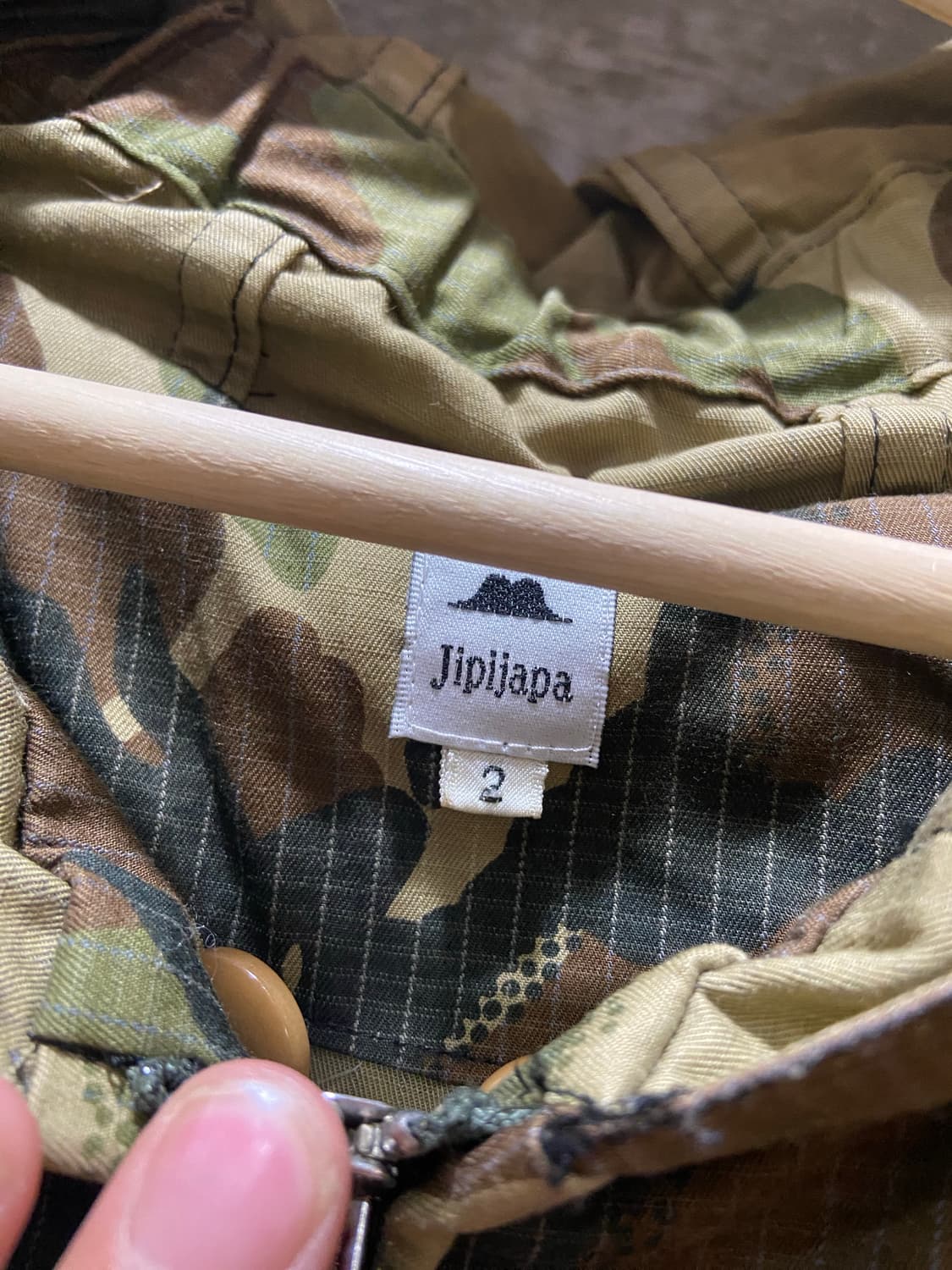 00s Jipijapa 지피자파 영국군 DPM 스목 스타일 자켓 상품이미지4