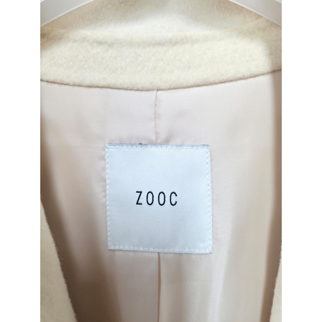 택포) 주크 ZOOC 캐시미어 여성 코트 M 상품이미지2