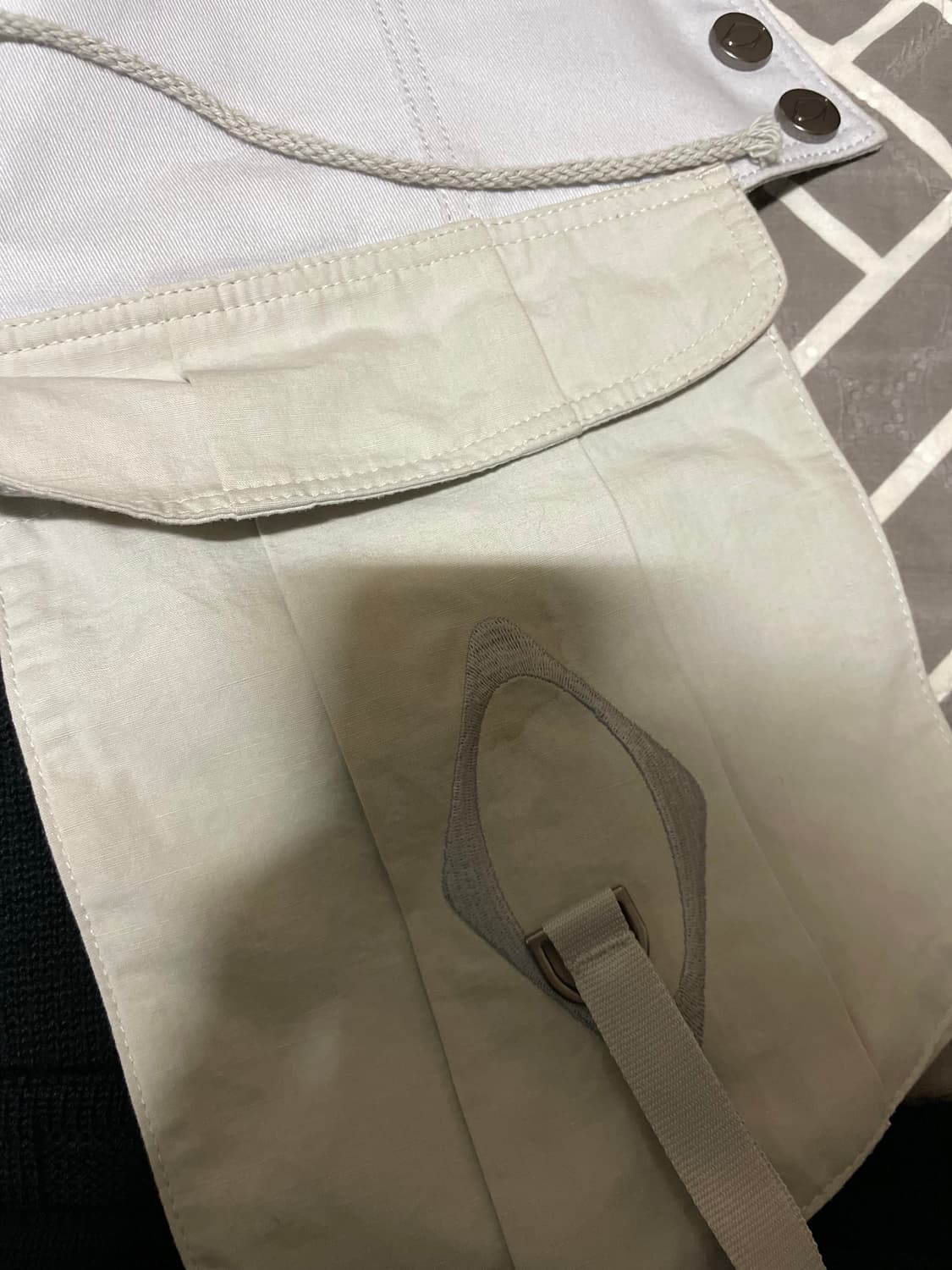 미스치프 포켓벨트레이어드 플리츠 스커트 상품이미지4