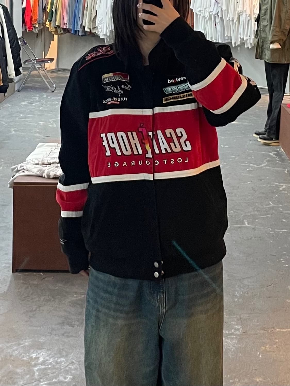 아파트먼트 올드스쿨 레이싱 자켓 H1449 상품이미지1