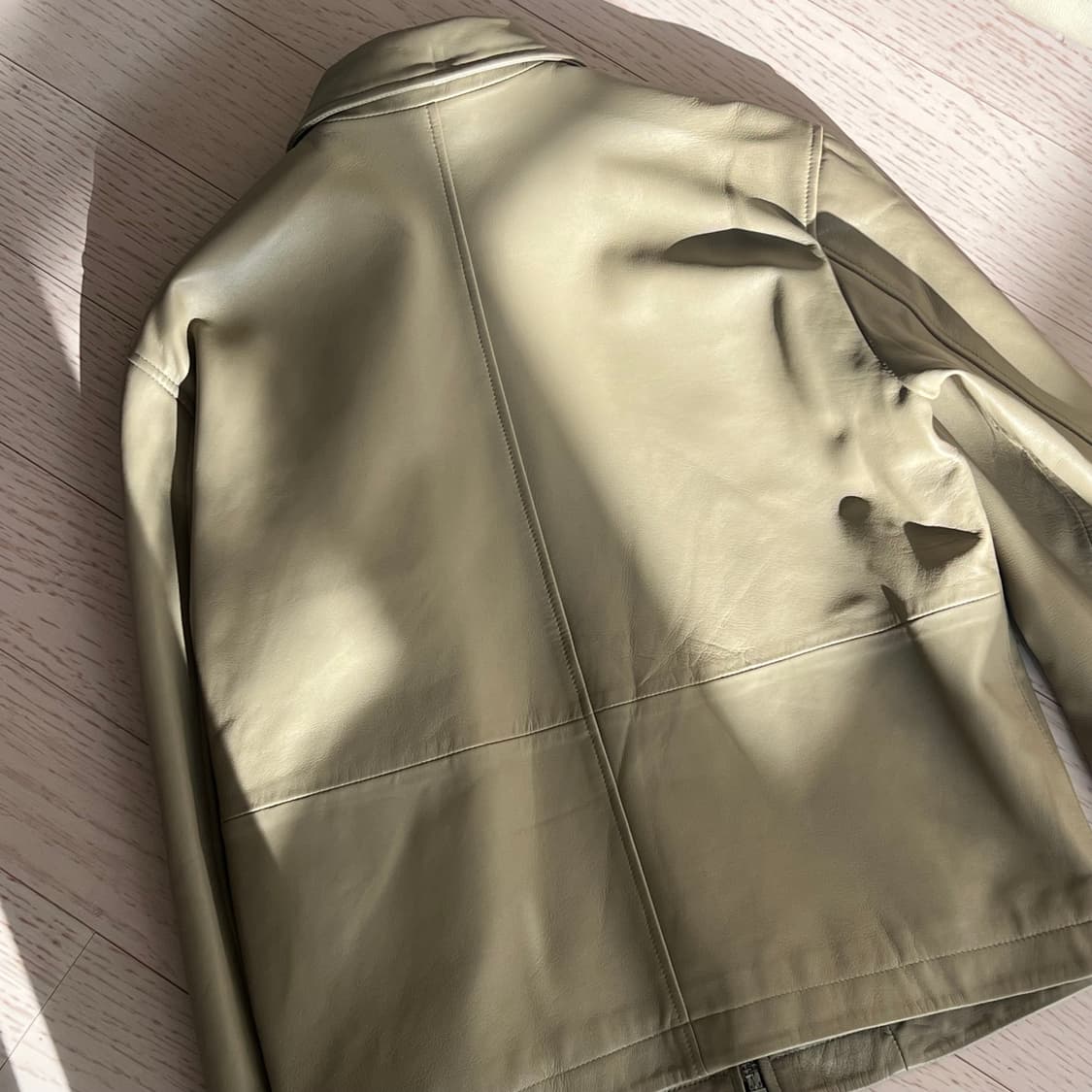 선플라워 레더 트러커 카키 46 상품이미지4