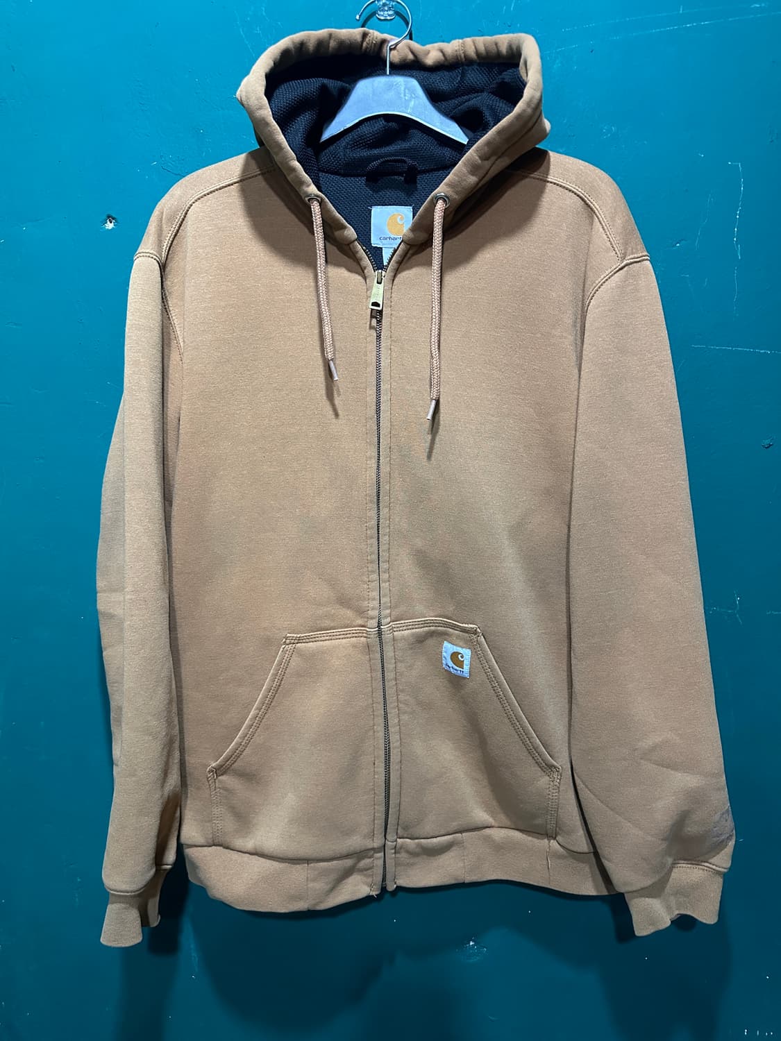 칼하트 써멀 후드집업 된장 100-105 상품이미지1