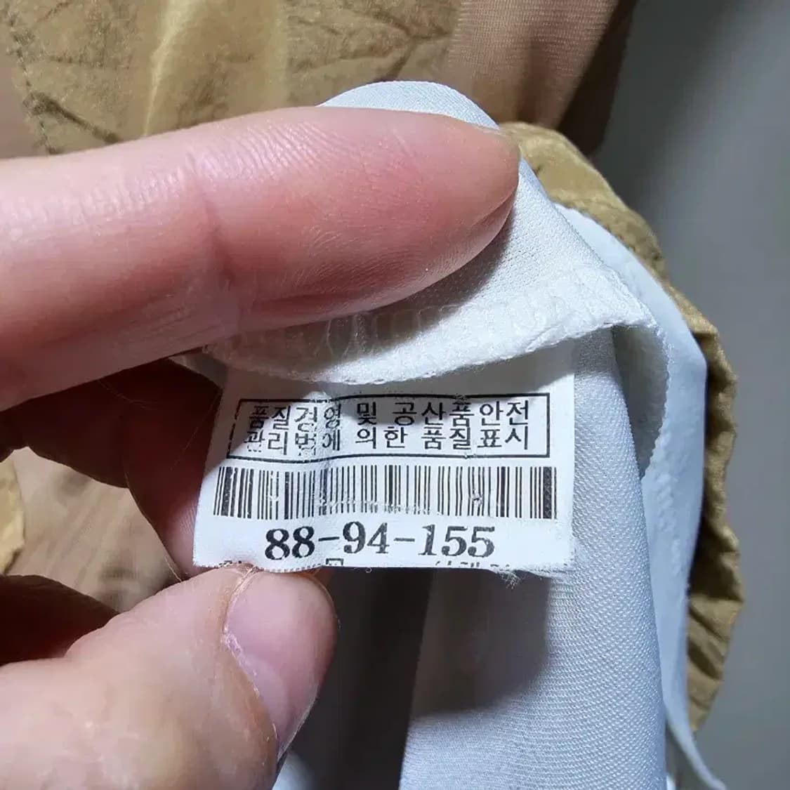 르베이지 배색 슬리브리스 롱 블라우스 ~66 상품이미지7