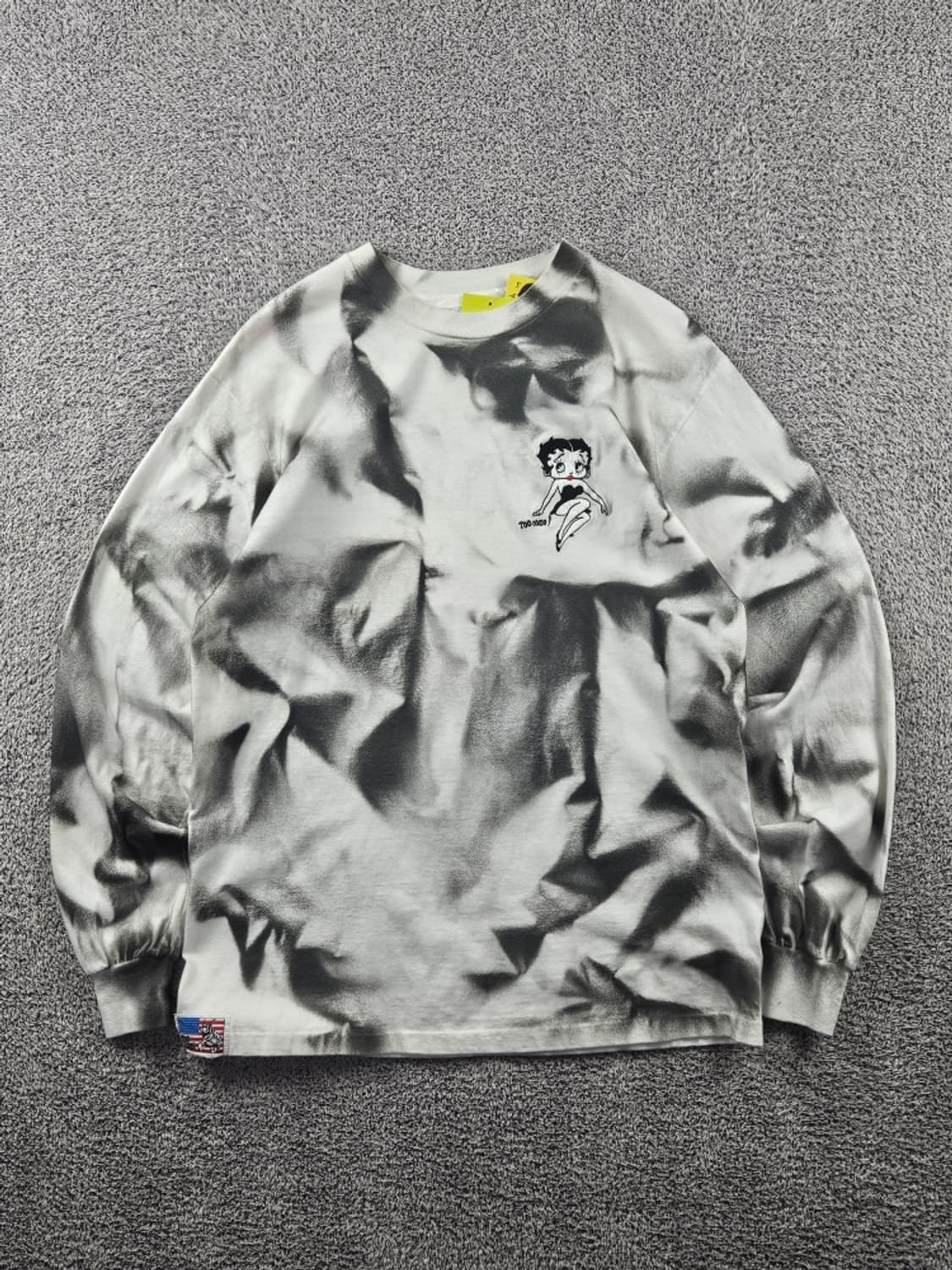 90's USA HANES 커스텀 싱글스티치 롱슬리브( L )/11425 상품이미지1