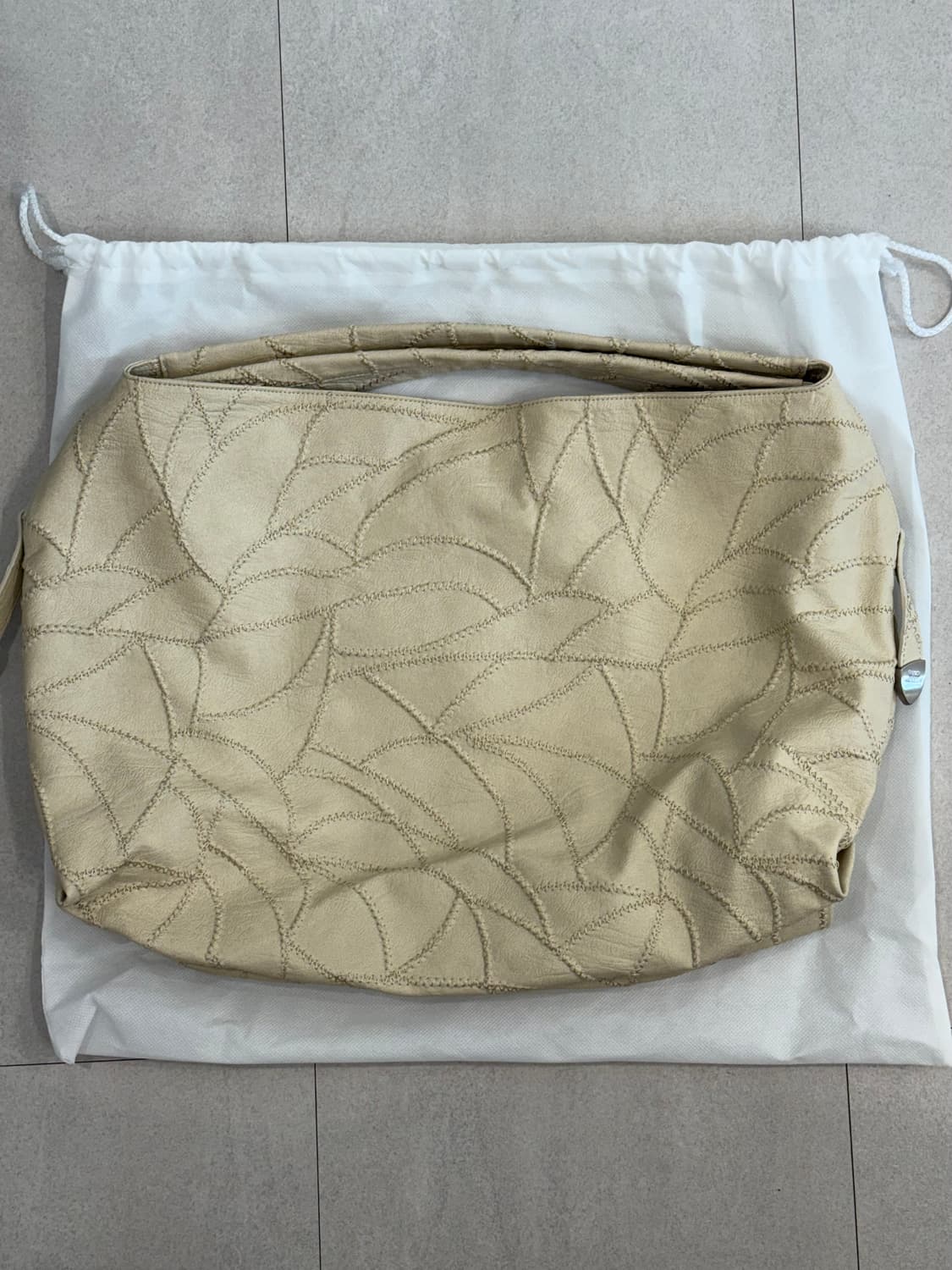샌드뮤지엄 호보백 CACTUS HOBO BAG [Butter Cream] 상품이미지2