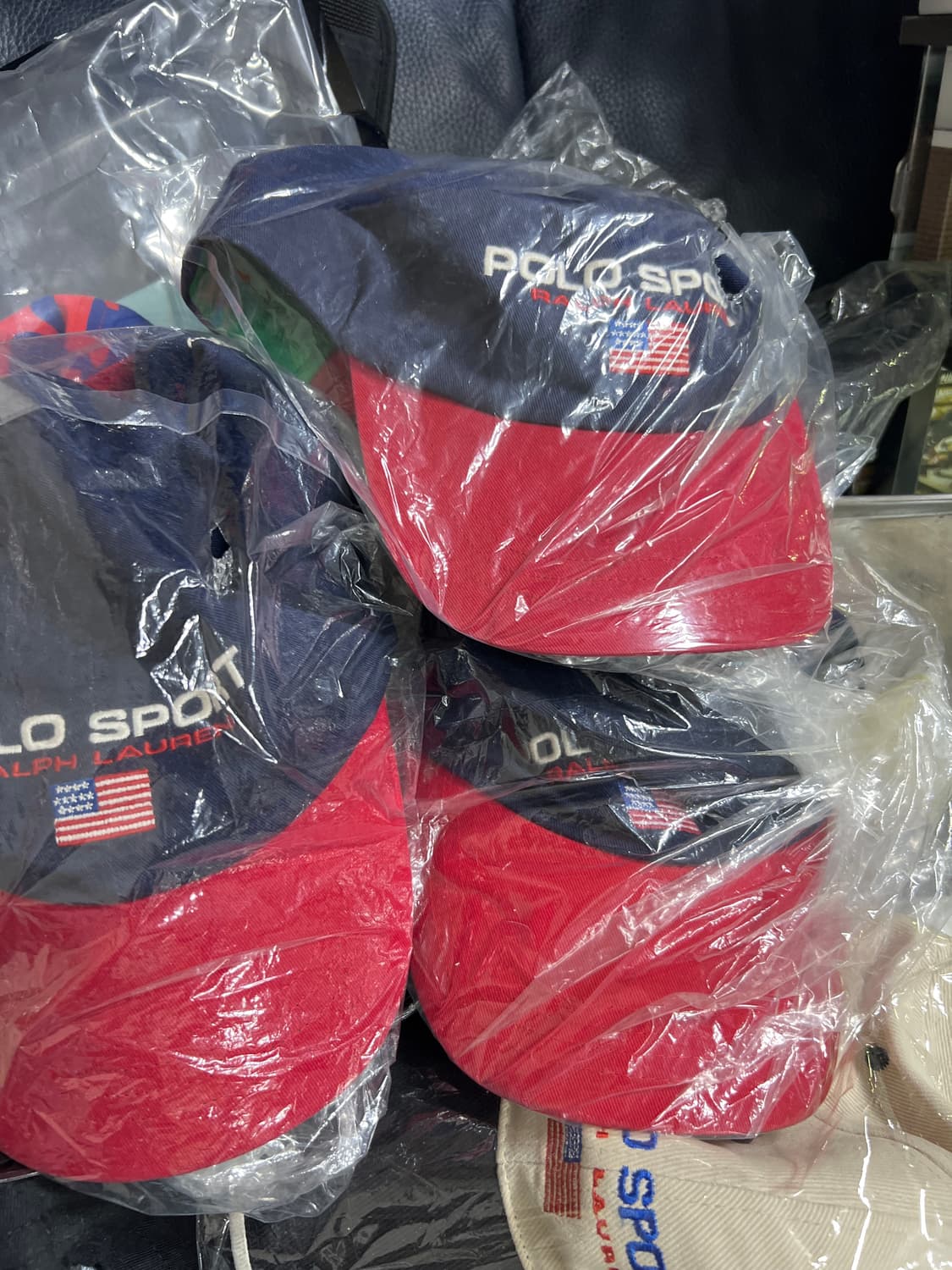 폴로스포츠 usa 투톤 캡 매장판 상품이미지1