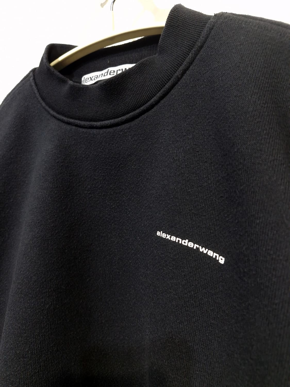 알렉산더왕(alexanderwang)스몰로고 기모 맨투맨 상품이미지3
