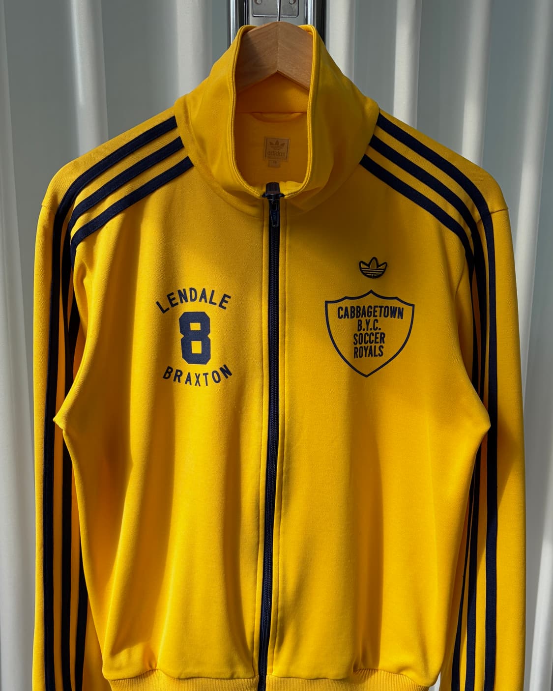 [M]아디다스 캐비지타운 로얄 트레포일 트랙탑 져지 상품이미지5