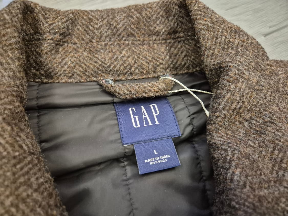 00s GAP 헤링본 울 자켓 상품이미지7