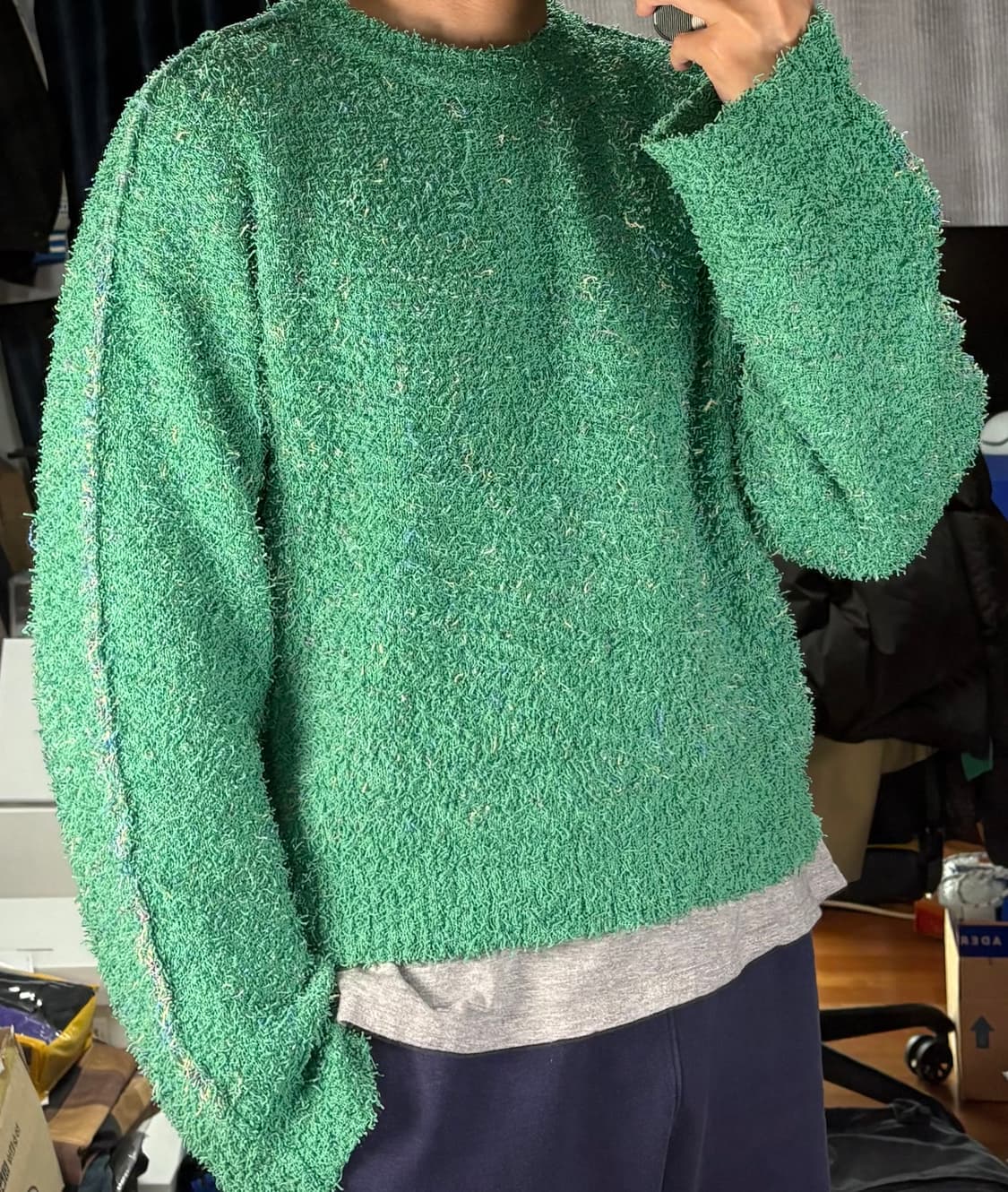 앤더슨벨 머데이라 니트 XL 상품이미지8