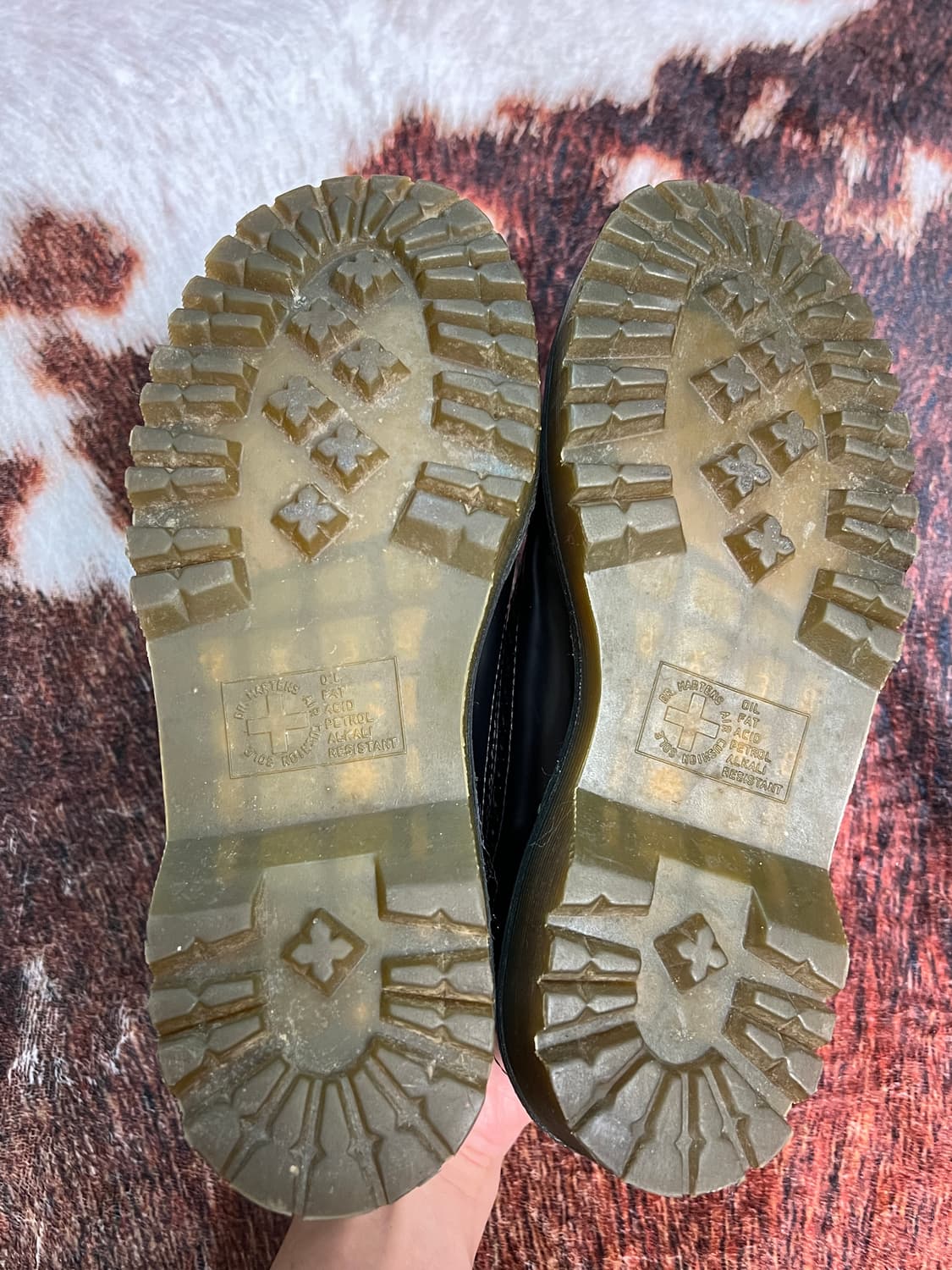 닥터마틴 10458 브로그 윙팁 플랫폼 슈즈(38) 240 상품이미지5