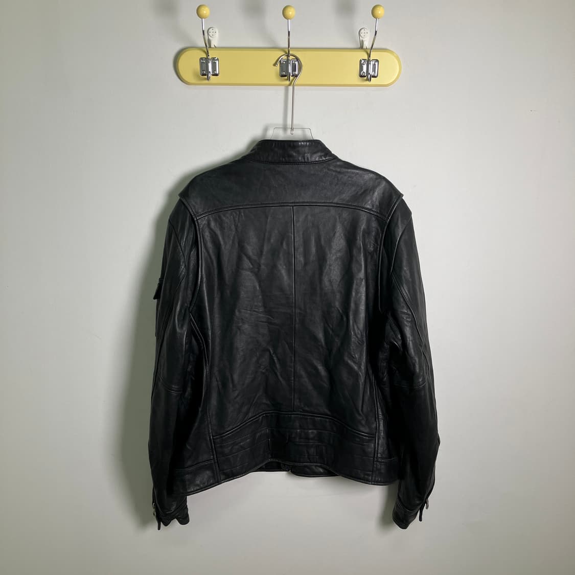 할리데이비슨 모터사이클 블랙 가죽 자켓 XL 상품이미지2