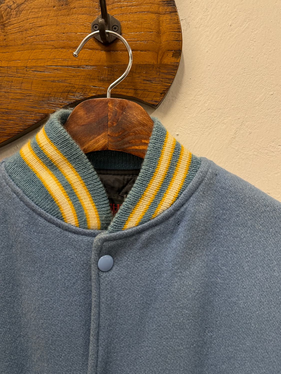 M) 90s USA HATCHERS Varsity Jacket 상품이미지3