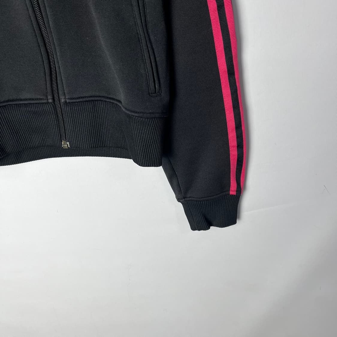 [Adidas] 아디다스 블랙,핑크 후드 져지 상품이미지3