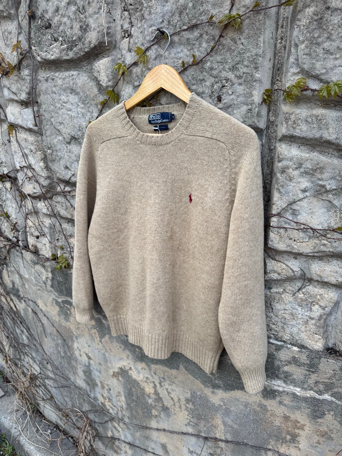 80~90s 폴로 랄프로렌 빈티지 울 니트 m 상품이미지3