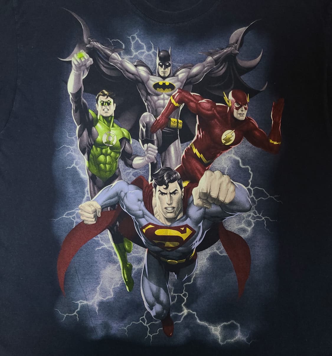 00s 저스티스 리그 2012년 영화 빈티지 반팔 티셔츠 (XL) 상품이미지2