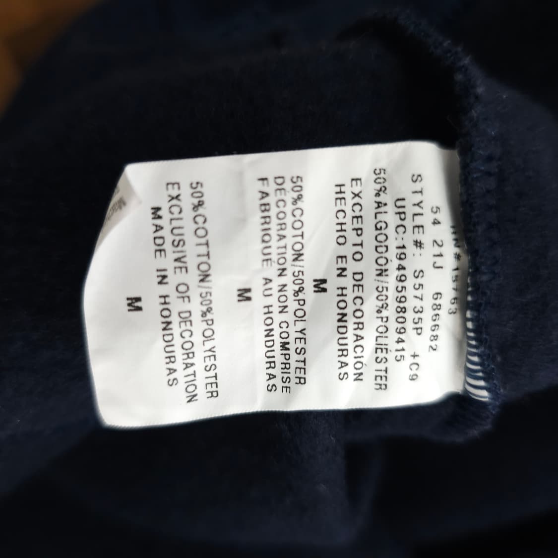 챔피온 로고 네이비 후드티셔츠 기모 상품이미지9