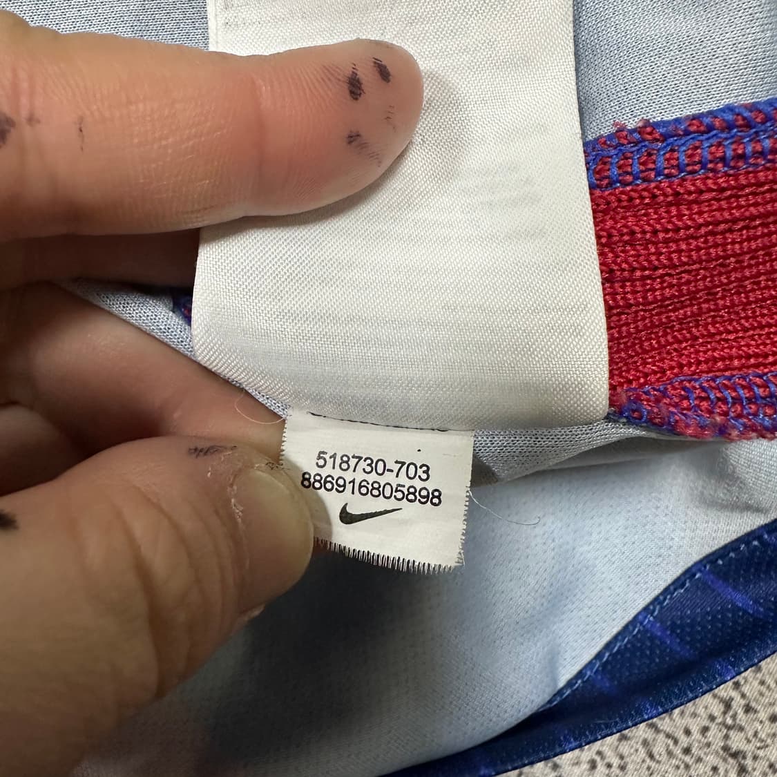 ✨ (바배) 나이키 16-17 메시 바르셀로나 FC 홈 축구 유니폼  상품이미지5