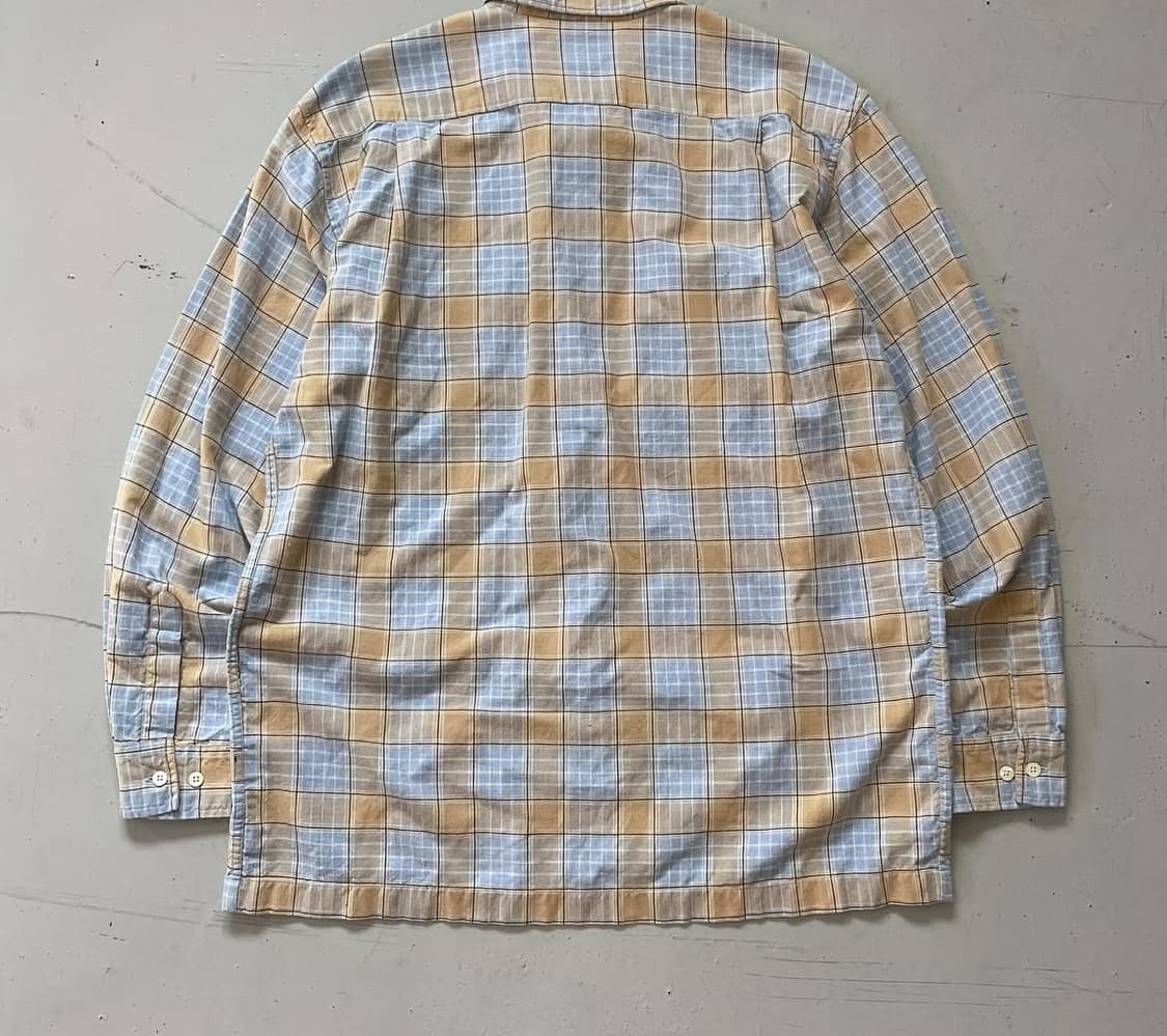 레어)90s stussy 스투시 빈티지 오픈카라 셔츠 상품이미지5