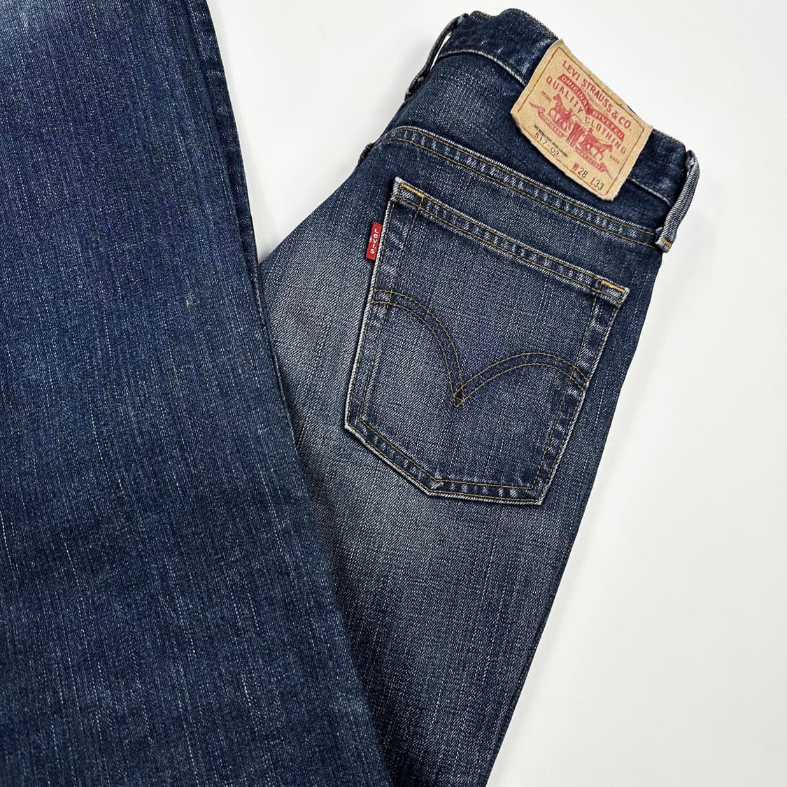 리바이스 517 오리지널 재팬 부츠컷 데님 팬츠 (28인치 여성추천) 상품이미지1