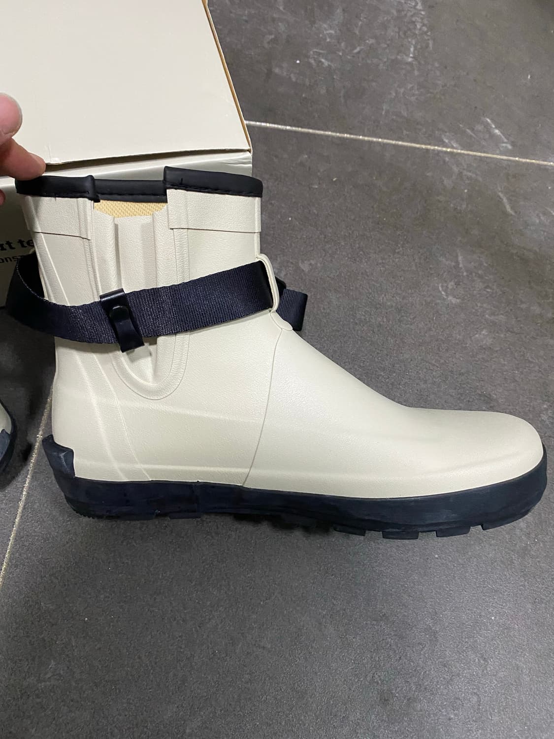 풀박스)문스타 810s 마르크 모디 260 ET027 레인부츠 장화-화이 상품이미지2