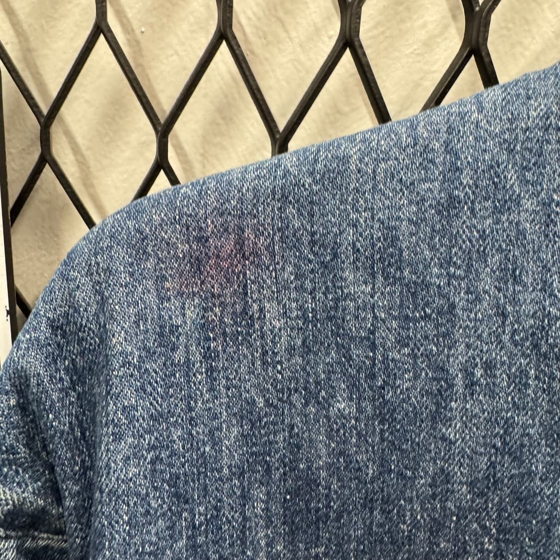 90s 폴로 랄프로렌 데님 블루종 전면 레드 포니 로고 포인트 중청 상품이미지8