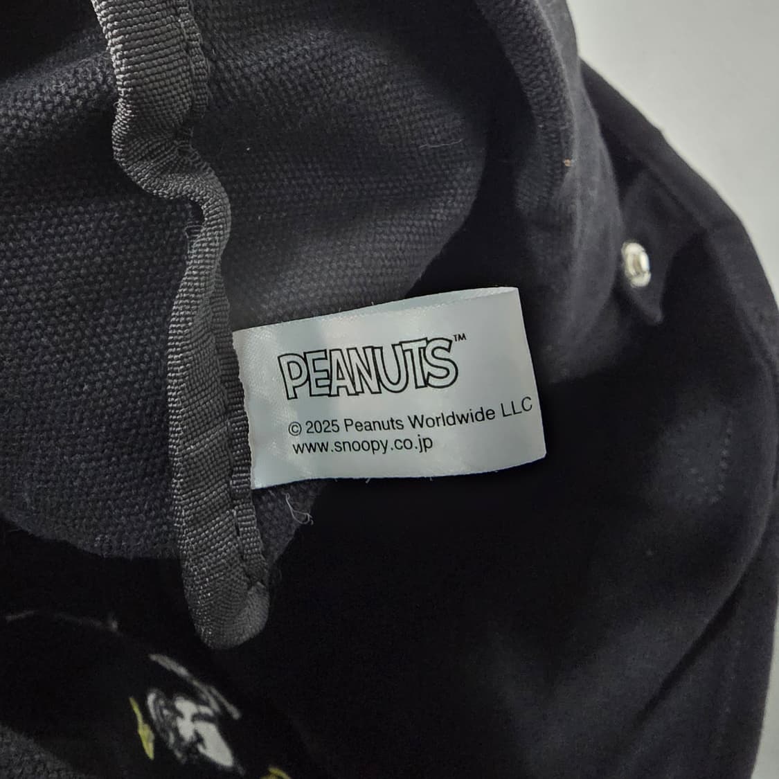 Peanuts 피너츠 찰리브라운 자수 토트백 (키치) 상품이미지4