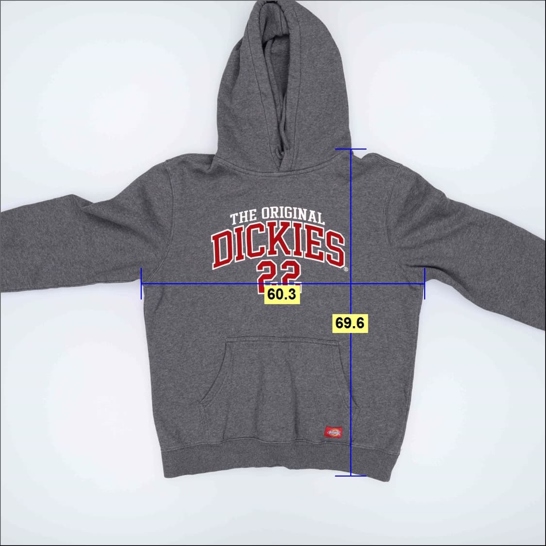 L 디키즈 레터링 후드티 0325H1 상품이미지5