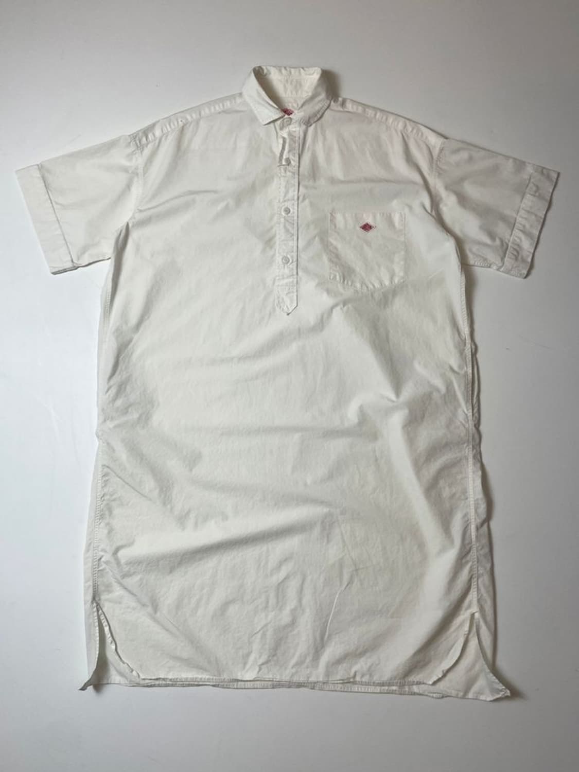 단톤 풀오버 코튼 셔츠 원피스 PN9534 상품이미지1