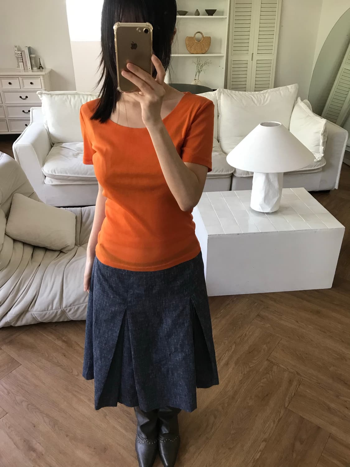 vintage mesh top 상품이미지4