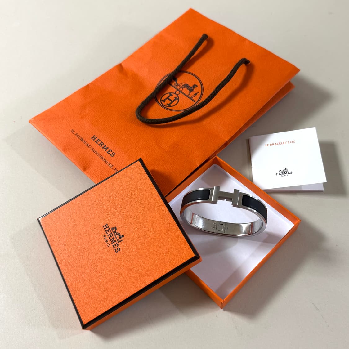 에르메스 클릭아슈 남성 팔찌 상품이미지1