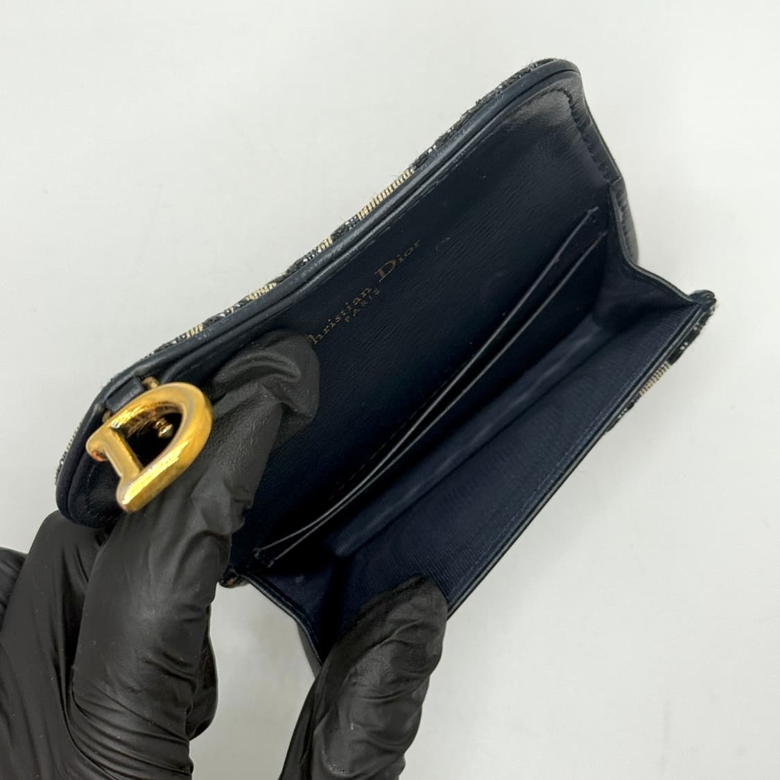 디올 새들 카드지갑 상품이미지7