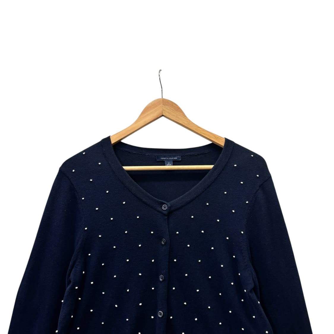 타미힐피거 네이비 도트 가디건 상품이미지2