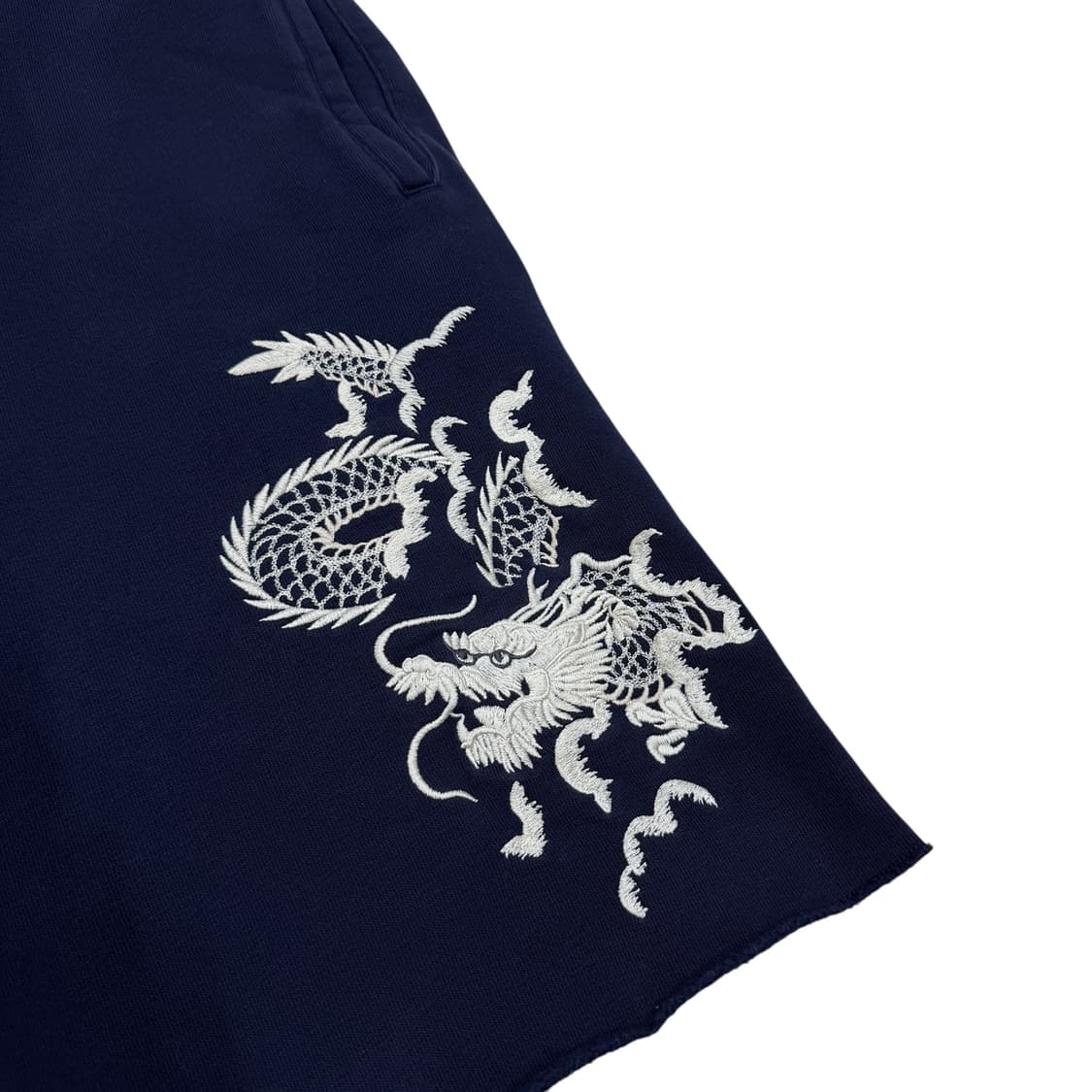 폴로 랄프로렌 빈티지 자수 스웻 쇼츠 반바지 네이비 XL 상품이미지2