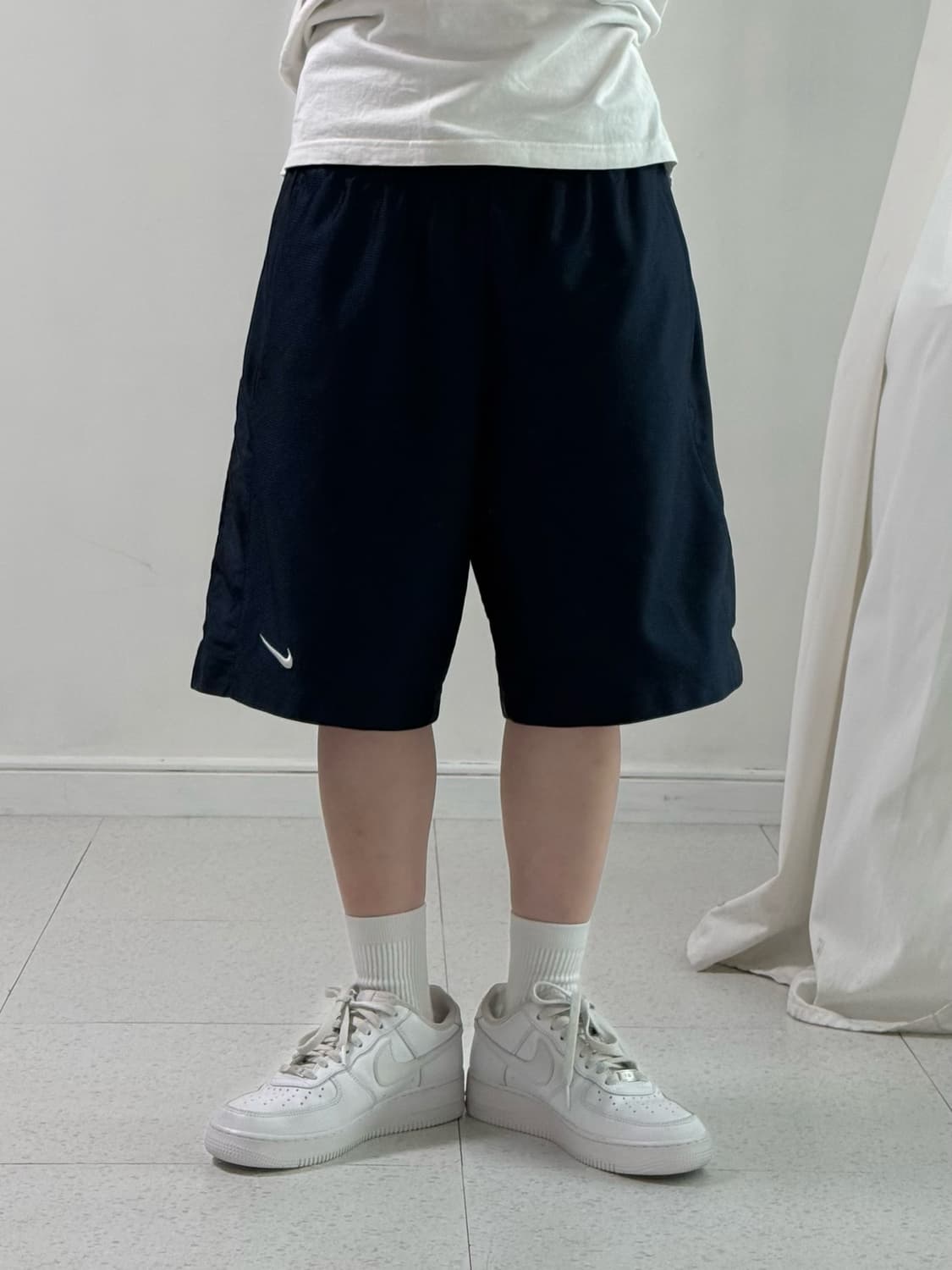 나이키 네이비 버뮤다 팬츠 상품이미지1