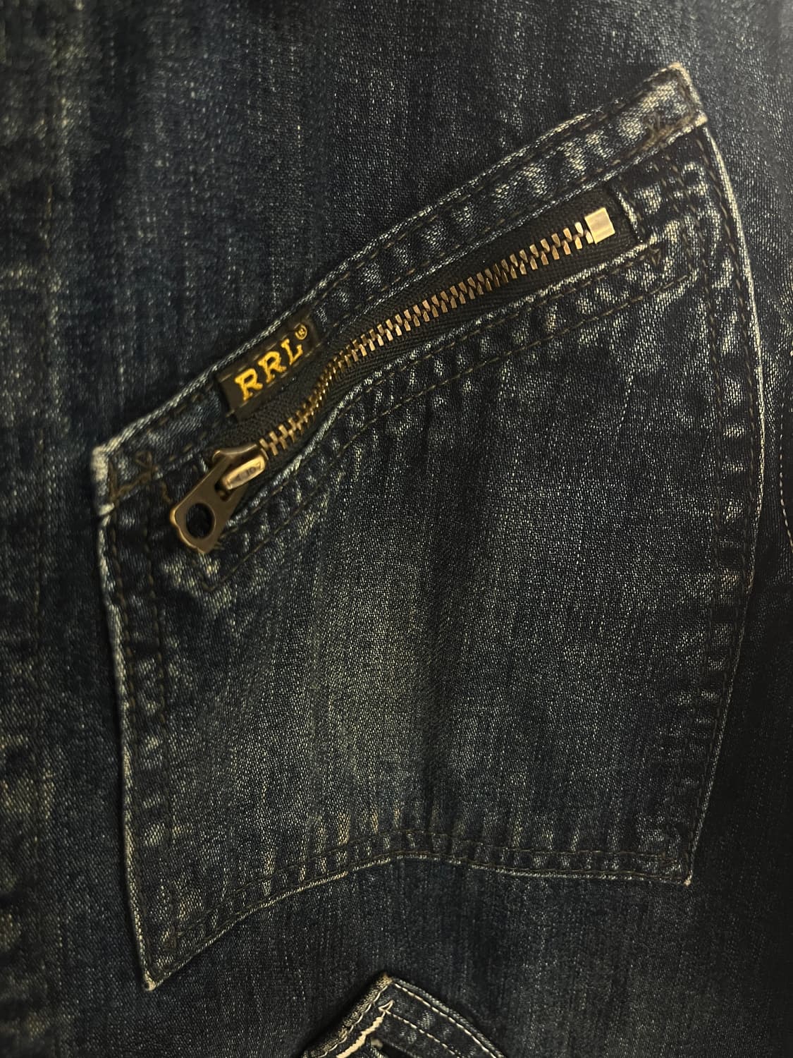 RRL 레이튼 데님 자켓 (M) 상품이미지8