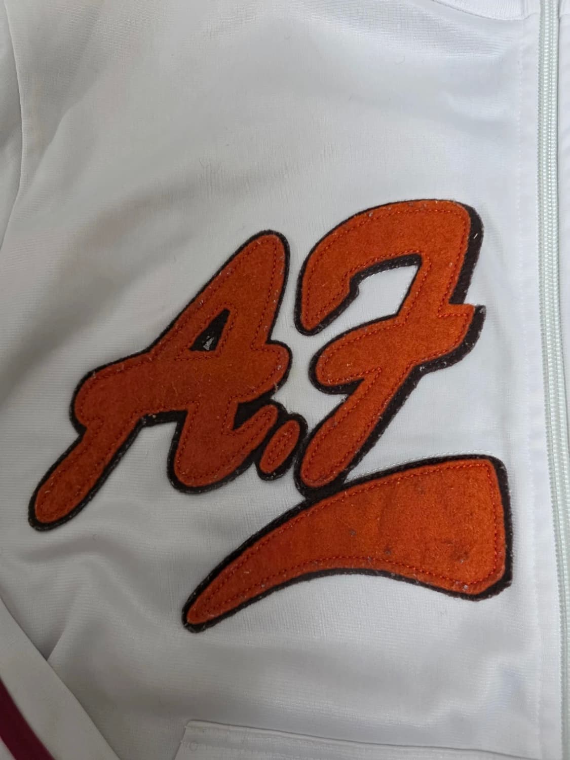 아베크롬비 아플리케 자수 트랙탑 저지 L 상품이미지5