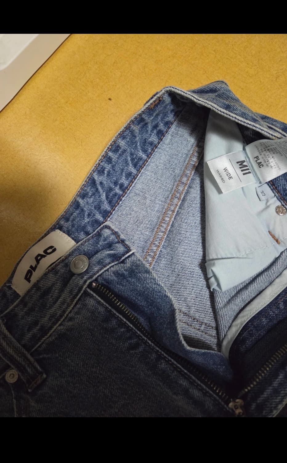 플랙 빈티지 와이드 데님 팬츠 M58 32 상품이미지7