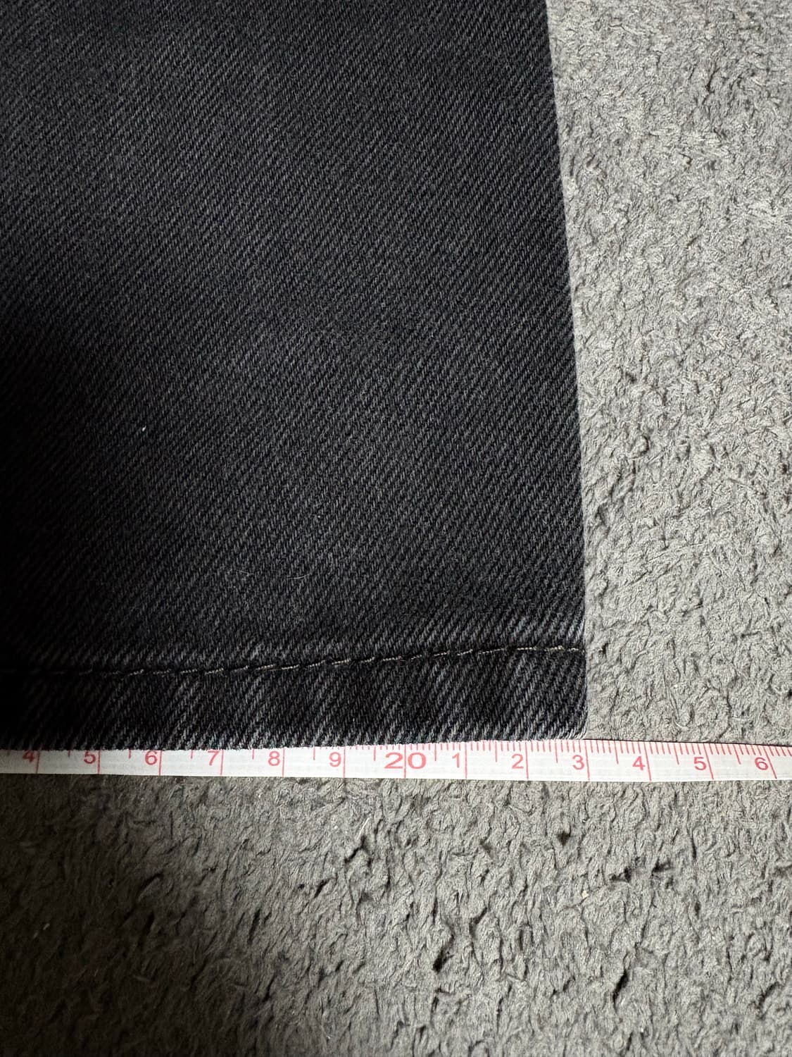 (33x34) 00s 리바이스 517 부츠컷 블랙진 블랙 데님 상품이미지9