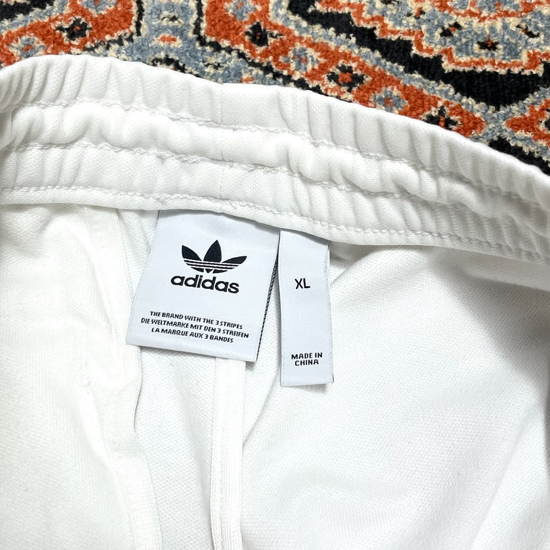 아디다스 삼선 화이트 베켄바우어 트랙팬츠 남성XL 상품이미지4