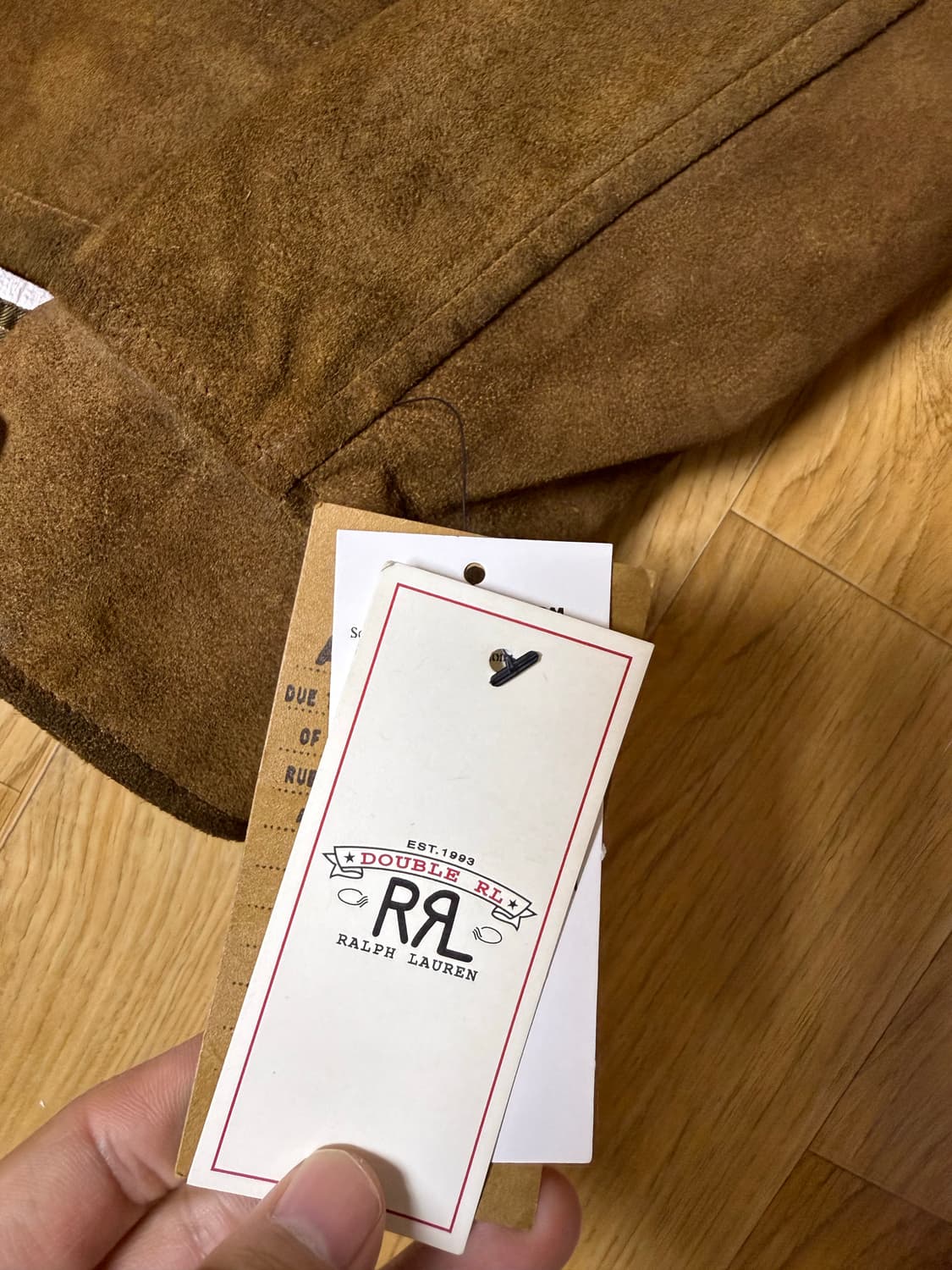 rrl 러프아웃 스웨이드 자켓 s 새상품 상품이미지4