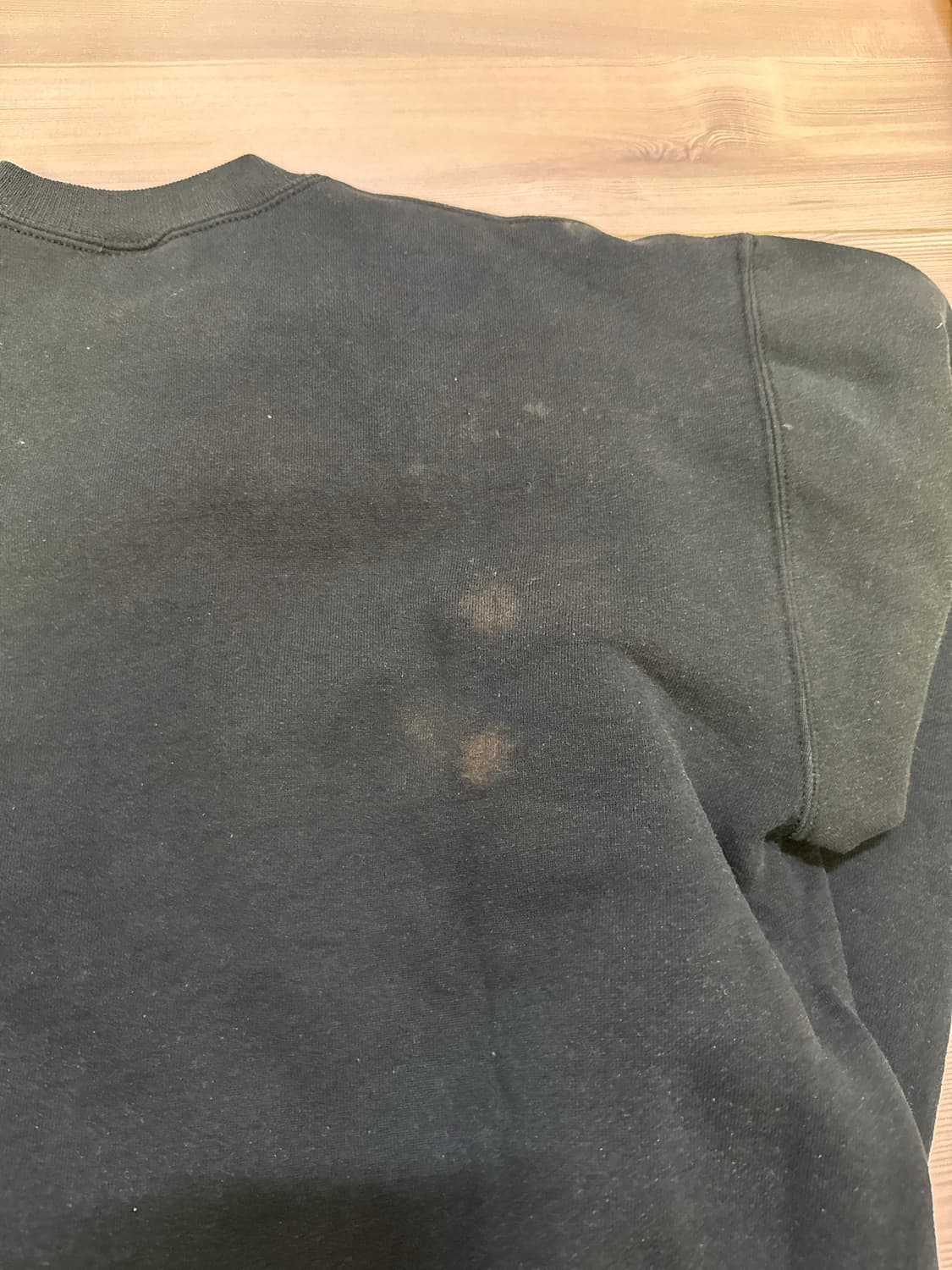 빈티지 러셀 90s 블랭크 스웻셔츠 usa 블랙 L 맨투맨 russell 상품이미지3