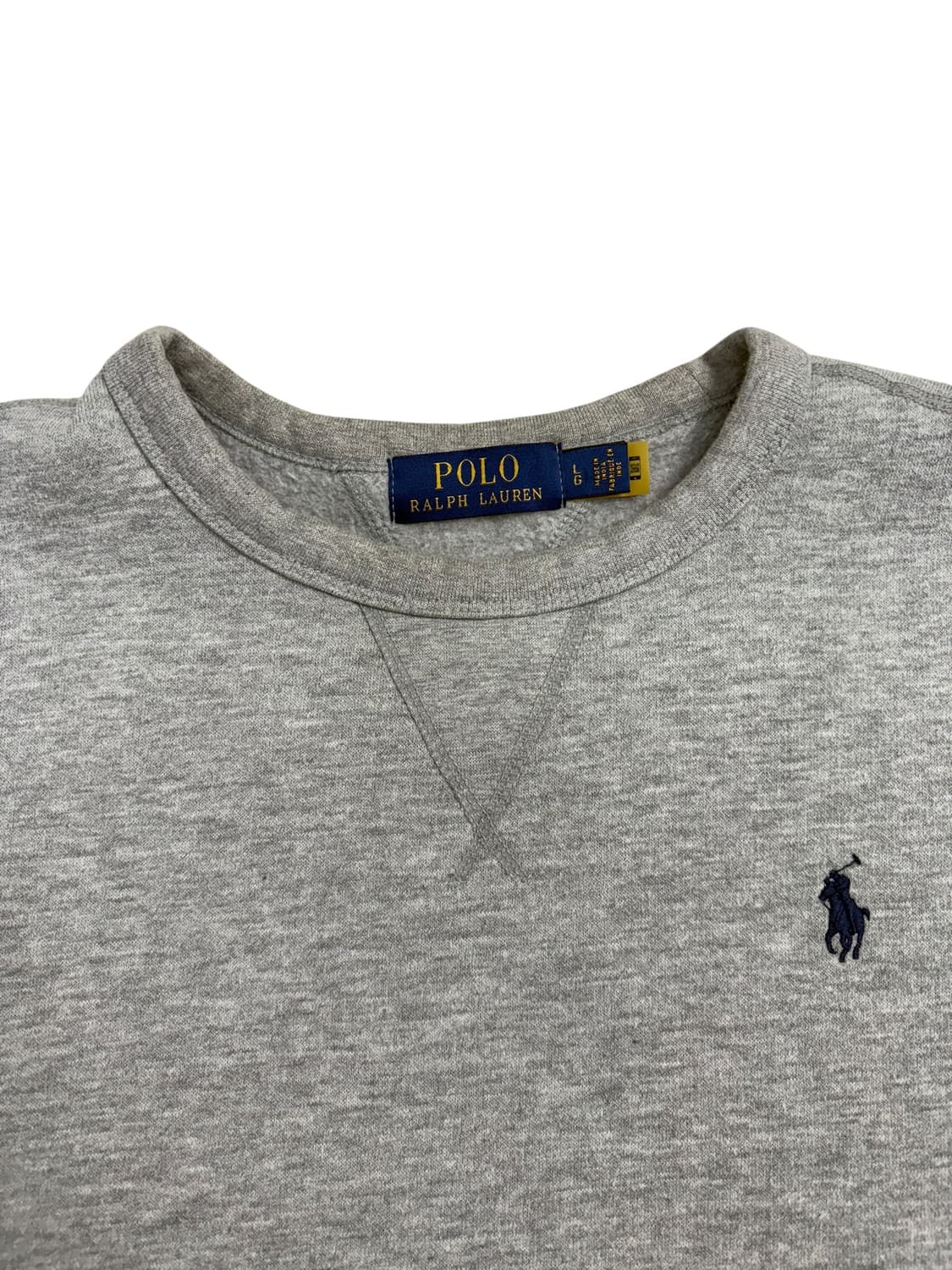 폴로랄프로렌 그레이 기모 맨투맨 상품이미지6