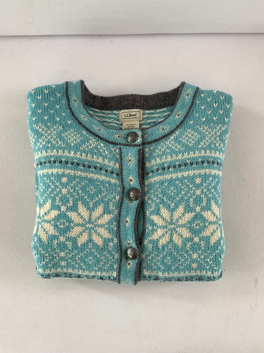 LL bean Nordic Cardigan 상품이미지2